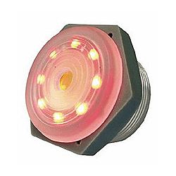 44-1204 Philmore Piezo Sounder, Lighted, Red