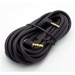 44-472 Philmore 4 Conductor 3.5mm - 6 ft. Gold Plated Right-Angled Male to Male Cable