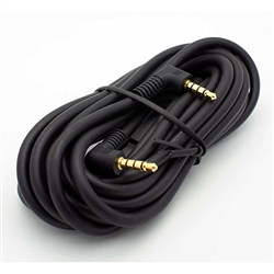 44-472 Philmore 4 Conductor 3.5mm - 6 ft. Gold Plated Right-Angled Male to Male Cable