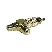 Philmore 45-314G RCA Plug to 2 RCA Jacks Audio Adapter