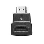 45-7042 Philmore HDMI Adaptor, Right Angle, Male to Female, Downward Position