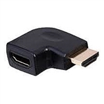 45-7043 Philmore HDMI Adaptor, Male to Female Right Angle - Left Elbow
