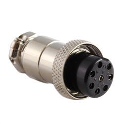 61-608 Philmore Multi-Pin Mobile Connector, 8 Pin In-Line Female