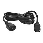 70-254 Philmore Computer Power Extension Cord, Shrouded Male to Molded Female 6ft.