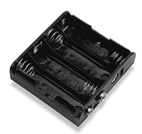BH341 Philmore Battery Holder, Holds 4 AA Cell Batteries with Standard Snap Terminals