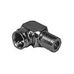 FC61 Philmore F Adaptor, Right Angle F Male to F Female