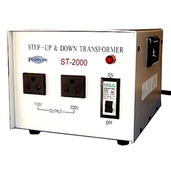 ST2000 Philmore Step Up & Down Transformer 2000 Watt