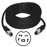 VHS410 Philmore S-Video S-VHS Cable, 4-pin Male to Male, 100ft.