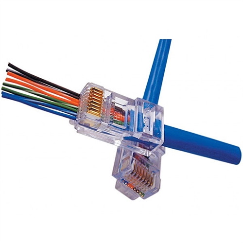 Platinum Tools 100003 EZ-RJ45 CAT5/5e connectors 50/pak