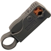 15030 Platinum Tools 2 Level Coaxial Cable Stripper for RG-58/59/62/6/6 Quad Shield, Mini Coax