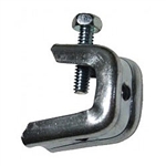 Platinum Tools JH965 Pressed Beam Clamp for 1/2" Flanges, 1/4-20 Threaded Rod