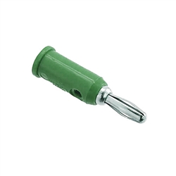 1325-5 Pomona Electronics Solderless Stackup Banana Plug, 10 Per Package, Green