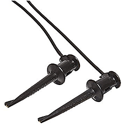3781-36-0 Pomona Electronics Minigrabber test clip patch cord - 36" Long - Black
