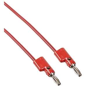 B-12-2 Pomona Electronics Banana Plug Patch Cord - 12" - Red