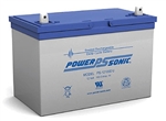 Powersonic PS-121000 SLA Battery 12v 100ah Rechargeable Sealed Lead Acid
