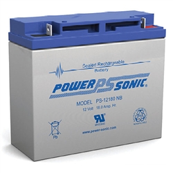 Powersonic PS-12180 SLA Battery 12v 18ah Rechargeable Sealed Lead Acid