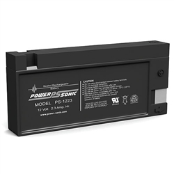 Powersonic PS-1223PC SLA Battery 12v 2.3ah Rechargeable Sealed Lead Acid