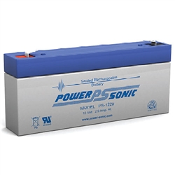 Powersonic PS-1229F1 SLA Battery 12v 2.9ah Rechargeable Sealed Lead Acid