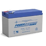 PS-1270F1 Powersonic Battery | Sealed Lead Acid 12 Volt 7 amp hour