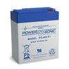 PS-682F1 Power Sonic Battery 6v 9ah Replacement Rechargeable Sealed Lead Acid SLA