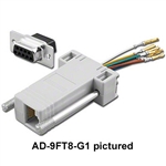 Pan Pacific AD-15FT8-G1<br>RJ45 to 15pin female D-Sub Adapter Kit