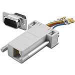 Pan Pacific AD-9MT8-G1<br>RJ45 to 9pin male D-Sub Adapter Kit