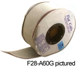 Pan Pacific F28-A25G<br>25 Conductor Flat Ribbon Cable - 100ft. Roll 0.05"(1.27mm)