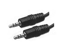 Pan Pacific MMA-3.5MM-100<br>Stereo Mini Cable w/ 3.5mm Plugs Each End 100ft. Long