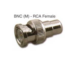 Pan Pacific RFA-8393<br>BNC Male to RCA Female Adapter