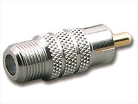 Pan Pacific RFA-8792<br>F Female to RCA Male Adapter<br>(CAD 75-518)