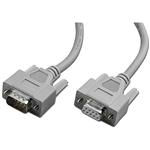 PPA S-9MF-10' RS232 9 PIN SERIAL CABLE