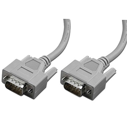 S-9MM-10'</br>RS232 9 Pin Serial Cable 10ft.