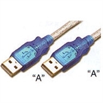 S-USBAA0-10-P</br>USB 2.0 CABLE A-A 10ft. 20GA