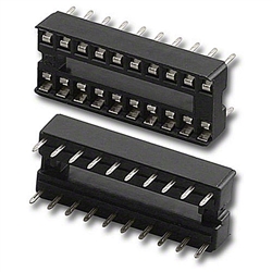 SCS-28 28 Pin IC Sockets Pan Pacific