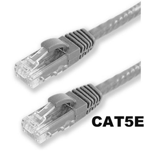 Quiktron 570-100-005RP CAT5e Patch Cable 5ft. Gray