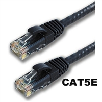 Quiktron 570-135-001RP CAT5e Patch Cable 1ft. Black