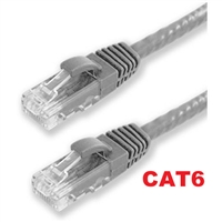 Quiktron 576-100-002 CAT6 Patch Cable 2ft. Gray