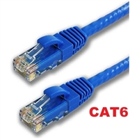 Quiktron 576-110-001 CAT6 Patch Cable 1ft. Blue