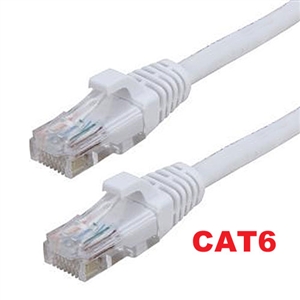 Quiktron 576-125-002 CAT6 Patch Cable 2ft. White