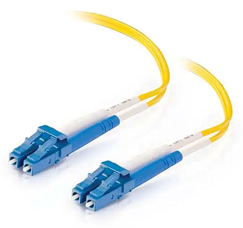 810-LL7-003 Quiktron Legrand Fiber Optic Jumper Cable, LC to LC, Duplex, Single Mode, 1 Meter