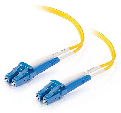 810-LL7-009 Quiktron Legrand Fiber Optic Jumper Cable, LC to LC, Duplex, Single Mode, 3 Meters