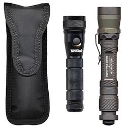 Ripoffs CO-153 Holster for Flashlights - Sure Fire Aviator,Streamlight Strion,Scorpion LED - Clip-On Version