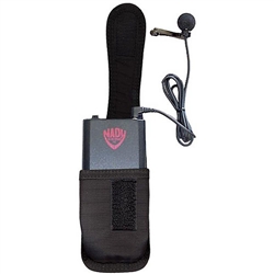 Ripoffs CO-173 Holster for Hand-held Electronics - Nady UB 16 Wireless Transmitter - Clip-On Version