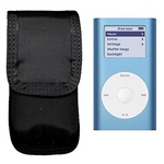 Ripoffs CO-191 Holster with open back pocket for ear bud for iPod Mini - Clip-On Version