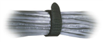 M-07-E05-BK Rip-Tie EconoWrap Tie Straps Hook and Loop