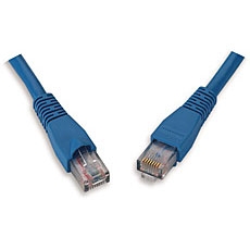 Signamax C6-115BU-14FB 14ft. CAT6 RJ45 Patch Cable w/Molded Boot - BLUE