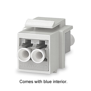 CMK-LCS-WH Signamax LC SM Fiber Optic Keystone Connector Module, White