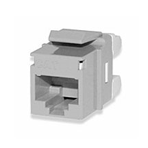 KJ458MT-C5E-GY Signamax CAT5e Keystone Jack Connector Gray MT-Series High-Density T568A/B