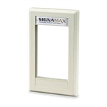 Signamax SGF-06 Faceplate Single Gang - Light Ivory