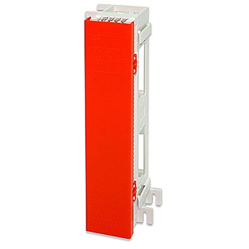 SM66M1-OR Signamax Orange Hinged Cover for 50-Pair 66 Blocks